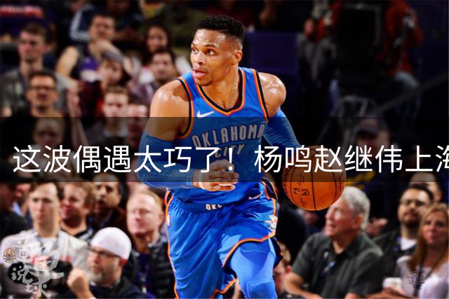 这波偶遇太巧了！杨鸣赵继伟上海一起坐飞机，并互相拍照留念！